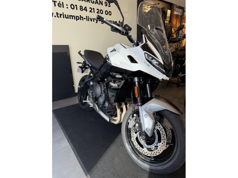 Triumph Tiger Sport 660 – Blanc Crystal – 2025 – 1ère main